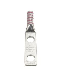 Panduit LCC1/0-12-X talón de compresión con lengüeta recta 2 orificios cobre pan-lug, conectores estañado awg 10 rosa - lcc1012x