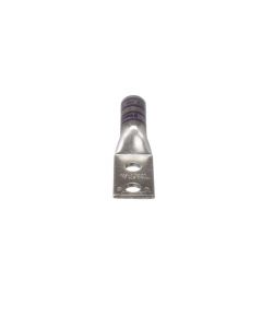 Panduit LCC4/0-38D-X talón de compresión con lengüeta recta 2 orificios cobre pan-lug copper compression lug hole 40 awg