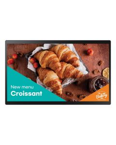 Samsung LH24QBCTBGCXZA qb24c-t pantalla plana de señalización digital 60.5 cm (23.8) led wifi 250 cd m² full hd negro táctil procesador incorporado tizen 7.0