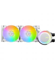 Msi MAG CORELIQUID E240 WHITE sistema de refrigeración computadora placa base, procesador kit enfriamiento líquido 12 cm blanco