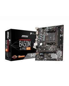 Msi B450M-A PRO MAX placa base amd b450 enchufe am4 micro atx