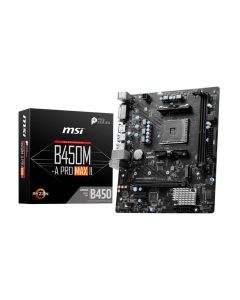 Msi B450M-A PRO MAX II placa base amd b450 enchufe am4 micro atx