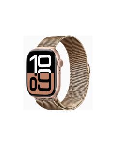 Apple MC7T4AM/A watch series 10 gps + cellular 46mm gold titanium case with milanese loop - s/m