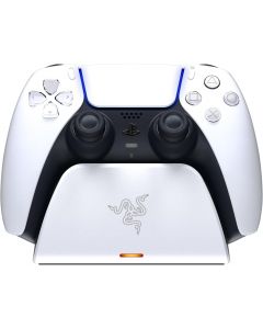 Razer RC21-01900100-R3U1 base de carga para controles ps5, usb tipo c, blanco