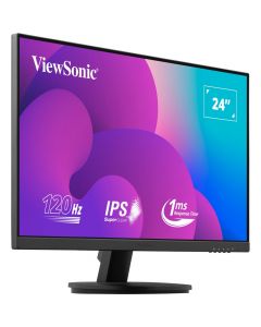 Viewsonic VX2416A monitor gamer VX2416A, 1920 x 1080, full hd, 120 hz, 1 ms tiempo de respuesta, con altavoces, usb c, hdmi, display port, 3 años garantia