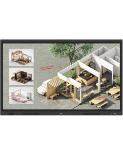 Lg 55TR3DQ-B Createboard Standard Pizarrón Interactivo 139.7 Cm (55) 3840 X 2160 Pixeles Pantalla Táctil Negro