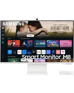 Samsung LS32FM801ULXZX monitor smart m8 - m80f, 32 pulgadas, 4k-uhd, flat, 60hz, 4ms,