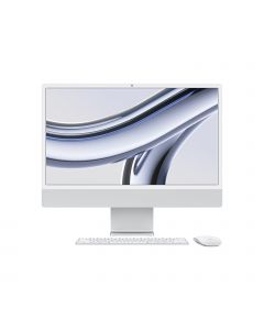 Apple MQR93E/A imac m 59.7 cm (23.5") 4480 x 2520 pixeles 8 gb 256 ssd pc todo en uno macos sonoma wi-fi 6e (802.11ax) plata