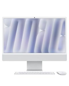 Apple MWUU3E/A imac m m4 59.7 cm (23.5") 4480 x 2520 pixeles pc todo en uno 16 gb 256 ssd macos sequoia wi-fi 6e (802.11ax) plata
