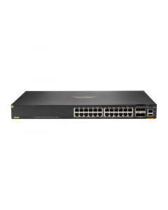 Hpe JL666A JL666A#abb aruba, a hewlett packard enterprise company aruba 6300f 24-port 1gbe class 4 poe & 4-port sfp56 gestionado l3 gigabit ethernet (10/100/1000) energía sobre (poe) 1u gris