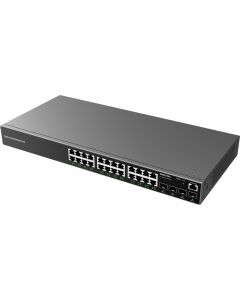 Grandstream GWN7803 networks switch gestionado l2+ gigabit ethernet (10/100/1000) negro