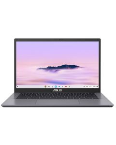 Asus CX3402CVA-I716G512-C1 laptop chromebook  90nx07p2-m00mx0 cx3402cva, core i7-1355u, 16gb, 512gb ssd, 14 pulgadas fhd touch screen, chrome os, color rocky grey, grado militar, 1 año de garantia