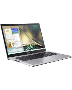 Acer NX.K6TAL.00W laptop Acer, aspire 5 a315-59-399h, core i3-1215u, 8gb, 515gb, 15.6 pulgadas fhd, win 11 home, plata, 1 año de garantia + seguro contra robo