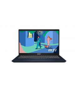 Msi MODERN 15 B12MO-878MX laptop b12mo 15.6" full hd, intel core i5-1235u 3.30ghz, 16gb, 512gb ssd, windows 11 pro 64-bit, español, azul