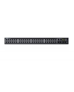 Dell S3148PSNSFY23Q4MX s-series s3148p gestionado gigabit ethernet (101001000) energía sobre (poe) 1u negro, acero inoxidable