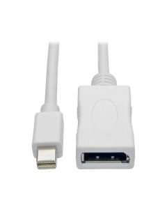 Tripp Lite P139-003-DP-V2B cable adaptador y convertidor de video keyspan mini displayport a displayport, 4k @ 60hz, dp 1.2, hdcp 2.2, (mh), 90 cm [3 pies]