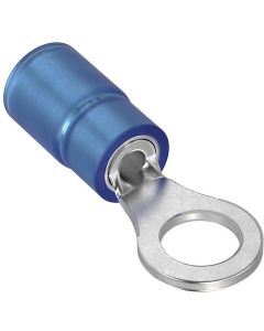 Panduit PNF14-10R-M Terminal De Anillo Con Aislamiento Nylon Pan-Term /Ring 16-14G 10 Stud Size Ins. Blue Metal 1000/Pk Rohs