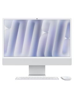 Apple MCR24E/A computador todo en uno imac - m4 24gb 512gb ssd 61cm (24") 4.5k de escritorio plata chip 4480 x 2520 deca-core (10 core) español teclado ieee 802.11ax 143w