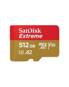 Sandisk SDSQXAV-512G-GN6MA extreme 512 gb microsdhc uhs-i clase 10