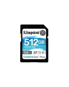 Kingston SDG3/512GB technology canvas go! plus 512 gb sd uhs-i clase 10