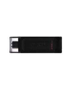 Kingston DT70/256GB technology datatraveler 70 unidad flash usb 256 gb tipo c 3.2 gen 1 (3.1 1) negro