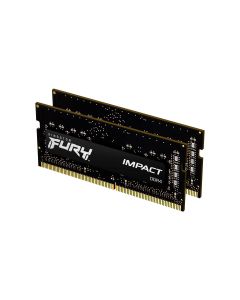 Kingston KF432S20IBK2/16 technology fury impact módulo de memoria 16 gb 2 x 8 ddr4 1600 mhz