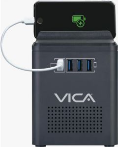 Vica CONNECT 800 regulador de voltaje va / 400 w 4 tomas y centro carga