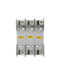 Eaton RM60200-3CR bussmann series rm modular fuse block, cr, 110-200 a, three-pole, class r, knife blade end x end, 600 v