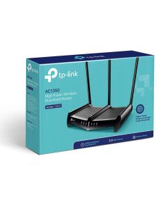 Tp-Link ARCHER C58HP router inalámbrico dual band simultanea ac1350 (ARCHER C58HP) - 450 mbps en 2.4ghz y 867 mbs 5ghz, cuenta con (4) lan 10/100 mbps, (1) wan