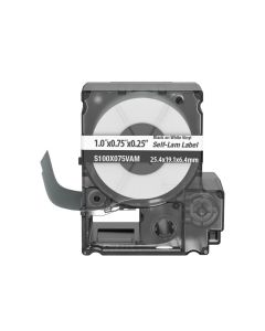 Panduit S100X075VAM casete de etiquetas autolaminables troqueladas pxe