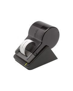 Seiko SLP650 smart label printer w usb interface 300dpi on up to 225" wide labels at 100mmsec power supply us powercord & cable included disk has drivers creation software for windows mac