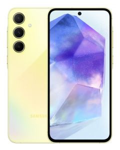 Samsung SM-A556EZYPLTM galaxy a55 5g sm-a556e 16.8 cm (6.6) ranura híbrida dual sim android 14 usb tipo c 8 gb 128 5000 mah amarillo