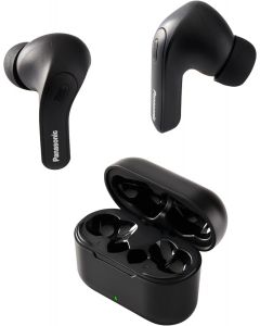 Panasonic RZ-B310WDE-K audifonos bluetooth tipo true wireless  (in-ear) RZ-B310WDE-K, color negro, funcion manos libres/microfono, cancelacion de ruido activa, resistencia ipx4, 5 horas reproduccion continua,