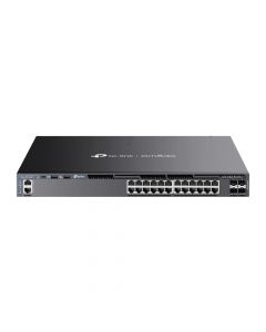 Tp-Link SG6428XHP omada dispositivo de redes gestionado l3 gigabit ethernet (101001000) energía sobre (poe) 1u negro
