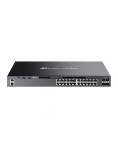 Tp-Link SG6428X omada dispositivo de redes gestionado l3 gigabit ethernet (101001000) 1u negro