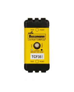Bussman TCF35 fusible cubefuse clase j con indicador protección contra choques electricos 600vca600vcd