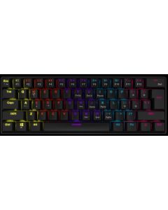 Xpg SUMMONERMINI61RD-BKCES summoner mini teclado juego usb negro