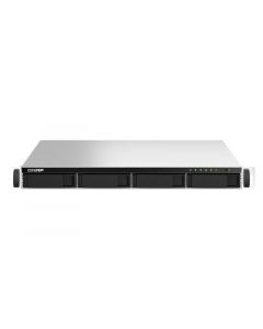 Qnap TS-464U-RP-8G-US ts-464u-rp nas bastidor (1u) ethernet aluminio, negro n5095