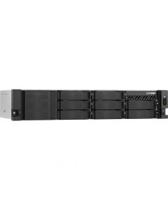 Qnap TS-855EU-RP-8G-US nas 8 bahias de poca profundidad 2u intel atom(TS-855EU-RP-8G-US)