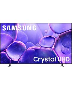 Samsung UN65U8000FFXZX television led 65 smart tv serie crystal u8000, uhd 4k 3,840 x 2,160, 3 hdmi, 1 usb, wifi, bt5.3, airplay, 60hz