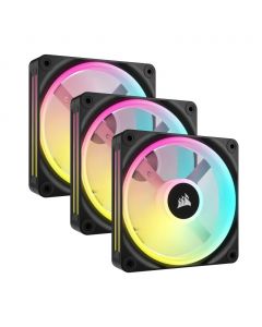 Corsair CO-9051002-WW air computer cooling system case fan 4.72 (12 cm) black 3 pc(s)
