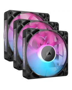 Corsair CO-9051018-WW icue link rx120 rgb gabinete de la computadora ventilador 12 cm negro 3 pieza(s)