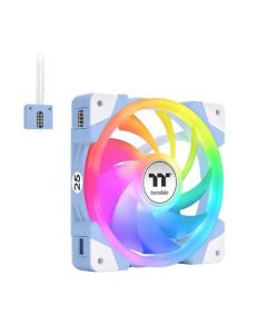 Thermaltake 841163091517 swafan ex12 argb gabinete de la computadora enfriador aire 12 cm blanco 3 pieza(s) cl-f183-pl12bu-a