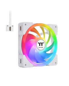 Thermaltake 841163089385 swafan ex12 argb gabinete de la computadora enfriador aire 12 cm blanco 3 pieza(s) cl-f169-pl12sw-a