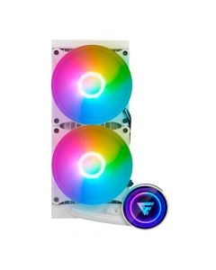 Game Factor LQG601-WH sistema de refrigeración computadora procesador refrigerador líquidos todo en uno 12 cm blanco