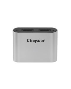 Kingston WFS-SDC technology workflow microsd reader negro, plata