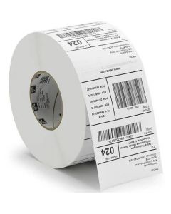 Zebra 10023341 technologies z-xtreme 4000t multipurpose label - 1/10" width x 1/2" length permanent adhesive rectangle thermal transfer white polyester, face stock 3000 / roll 1 pack