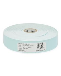 Zebra 10012712-3 etiqueta de impresora azul para autoadhesiva