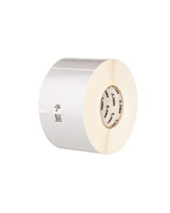Zebra 10023156 consumables 2x1 silver gloss label thermal transfer 3000 labels per roll z ultimate 4000t 1 case priced