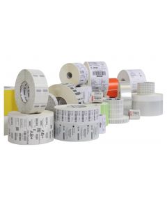 Zebra 10023357 printer label silver self-adhesive